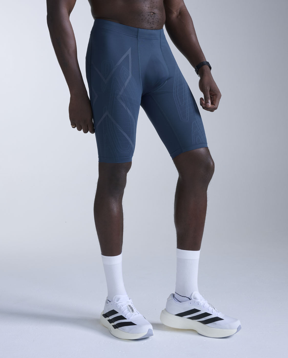 Light Speed Compression Shorts, Majol/Majol Reflective