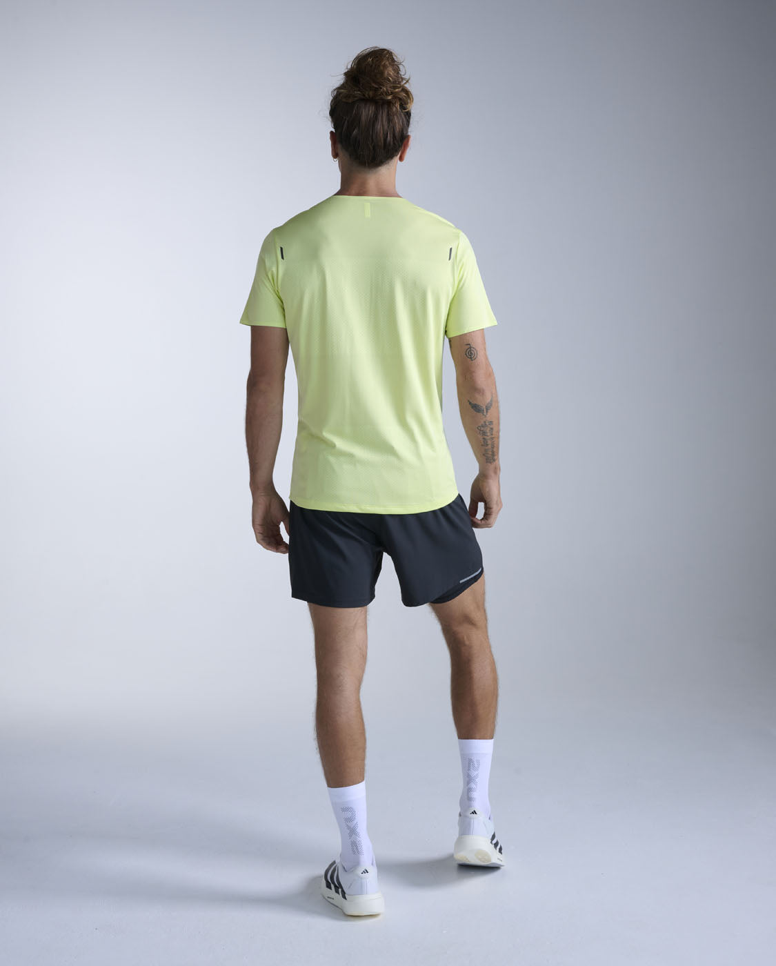 Light Speed Tech Tee, Cool Matcha/Black Reflective