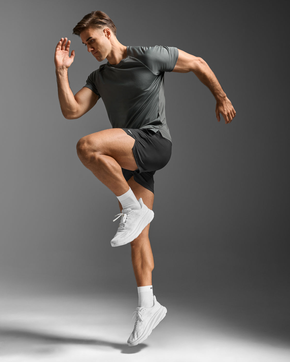 Aero Mesh Tee, Jupiter/Black Reflective