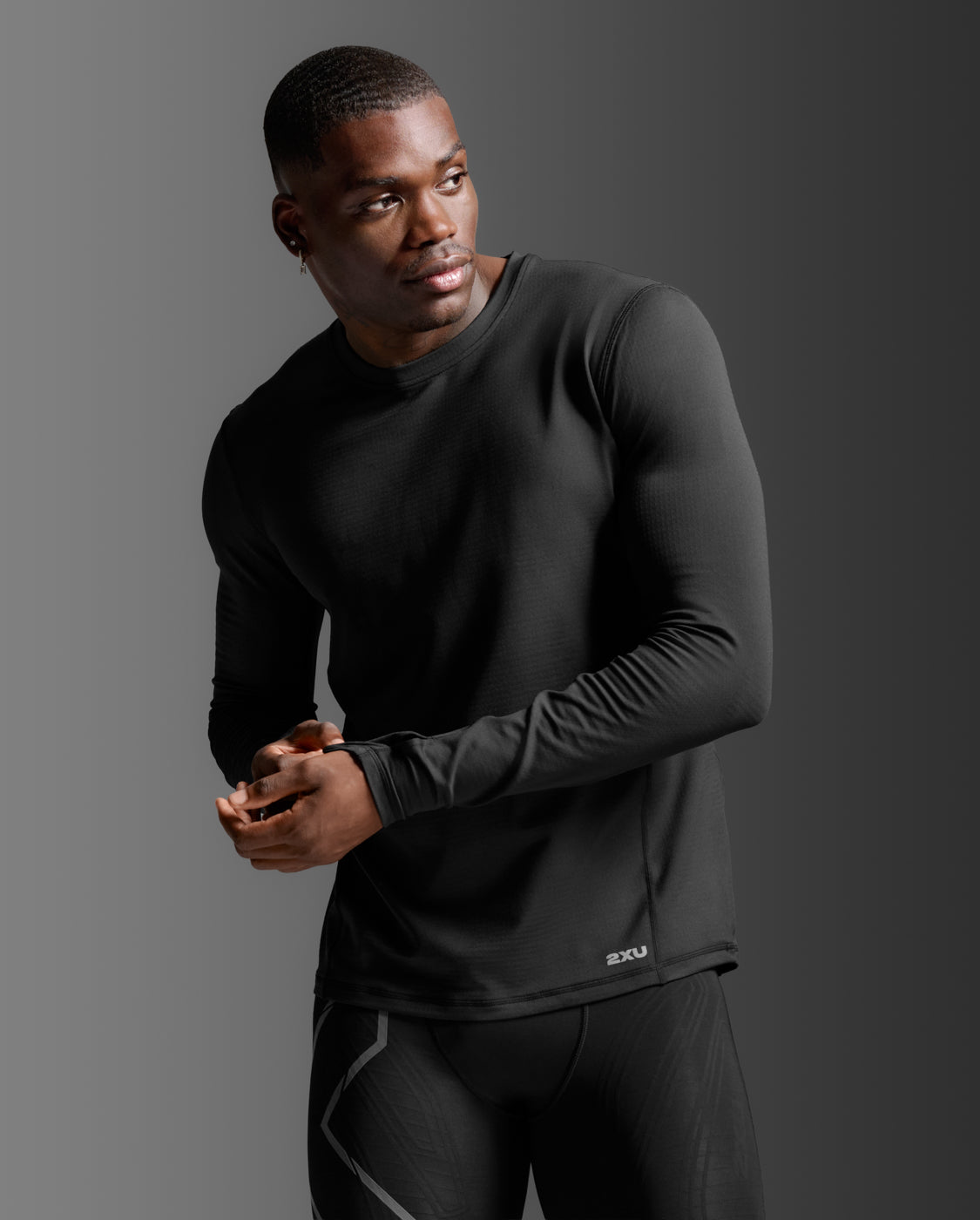 Ignition Grid Base Layer, Black/Silver Reflective