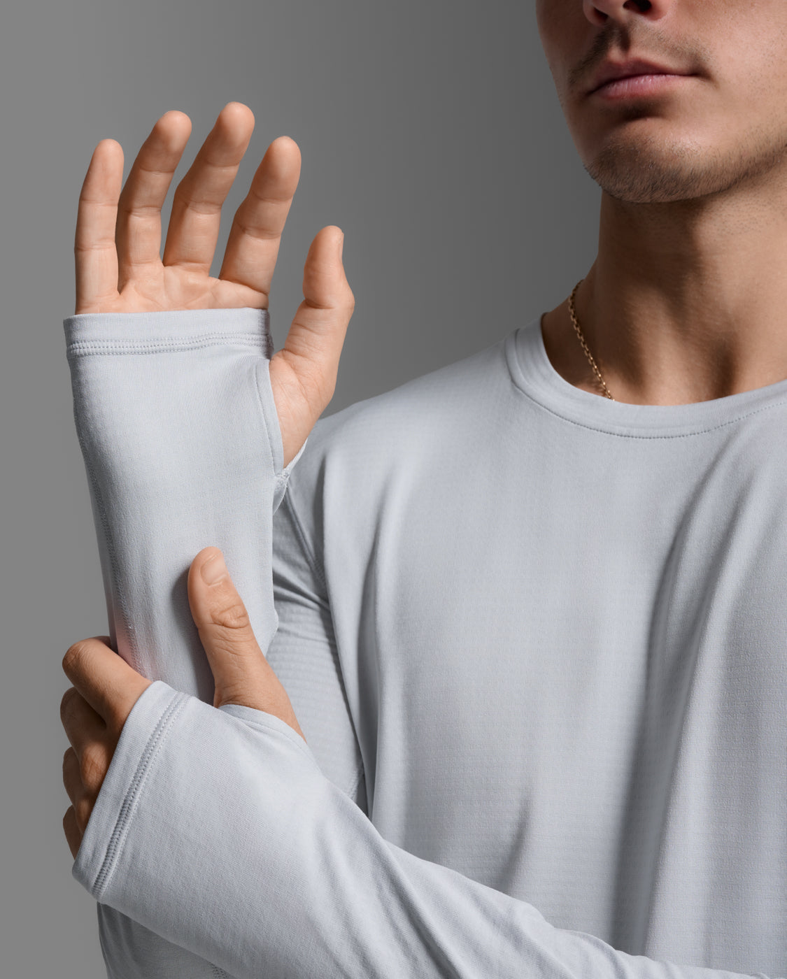 Ignition Grid Base Layer, Harbor Mist/Black Reflective