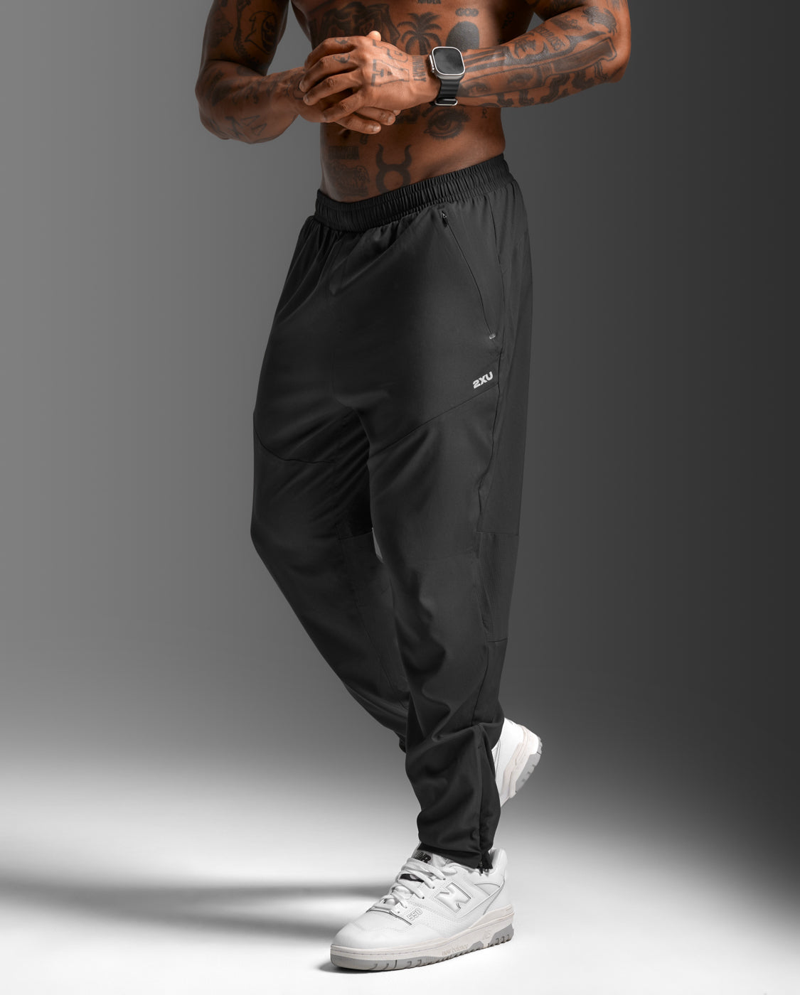 Aero Woven Jogger, Black/Silver Reflective