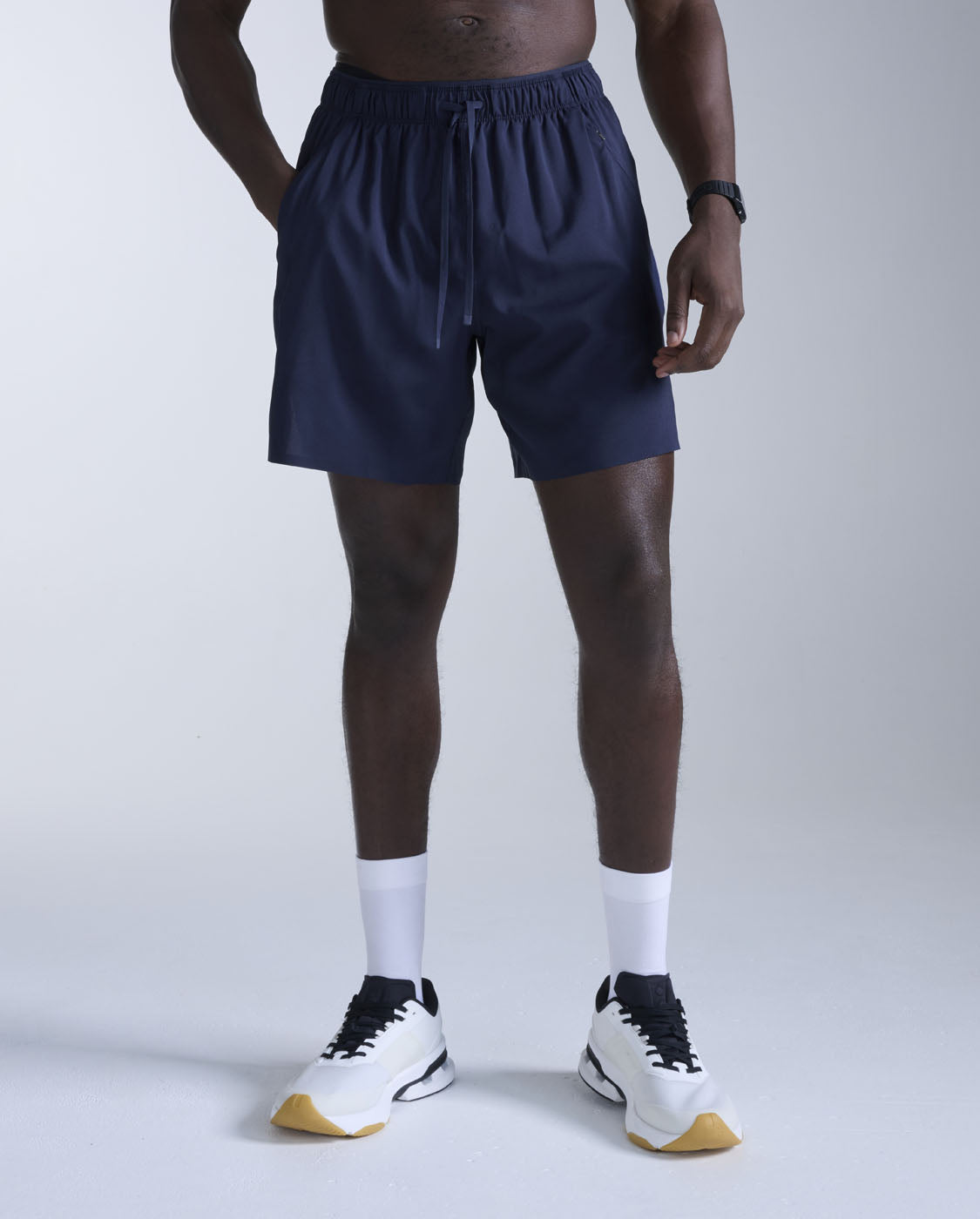 Motion 7 Inch Unlined Shorts, Midnight/Midnight
