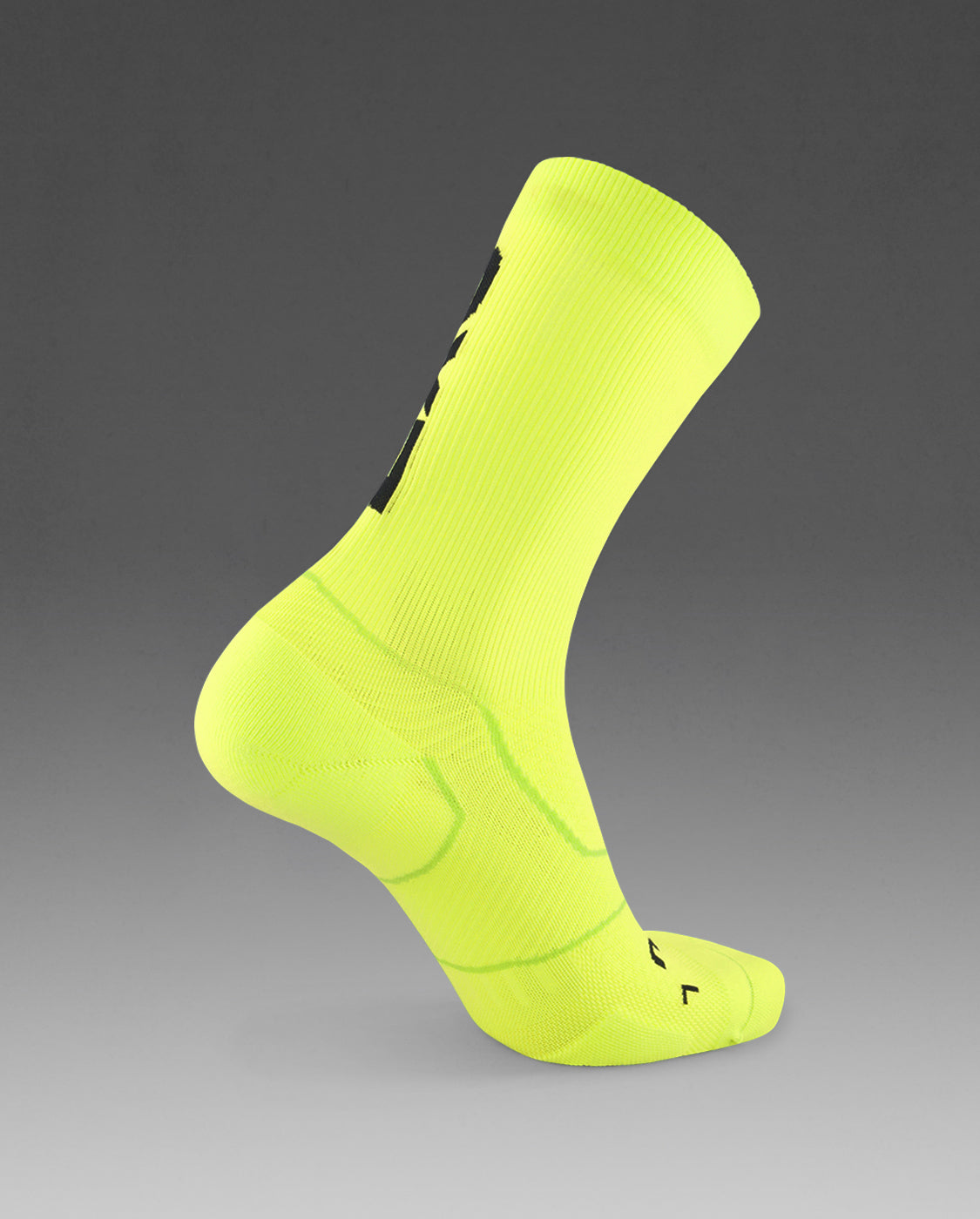 Vectr Light Cushion Crew Socks, Volt/Black