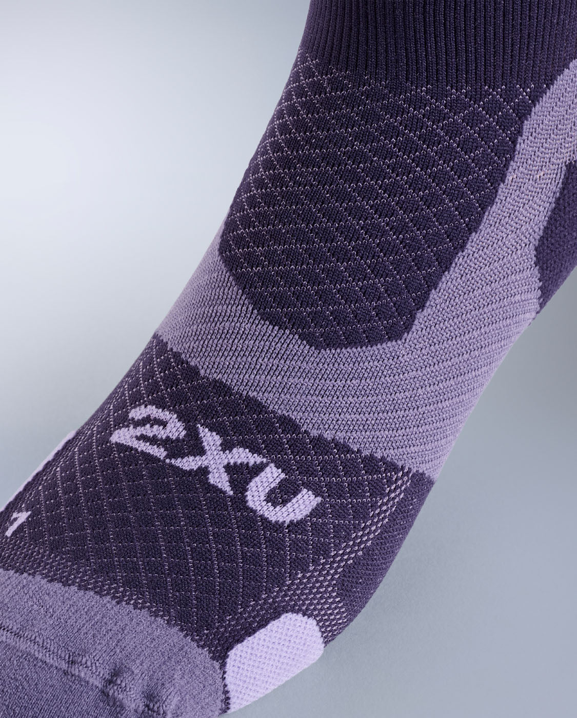 Vectr Light Cushion Crew Socks, Velvet Purple/Dusted Grape