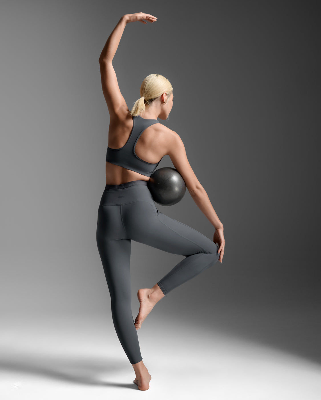 Form Stash Hi-Rise Compression Tights, India Ink/India Ink1