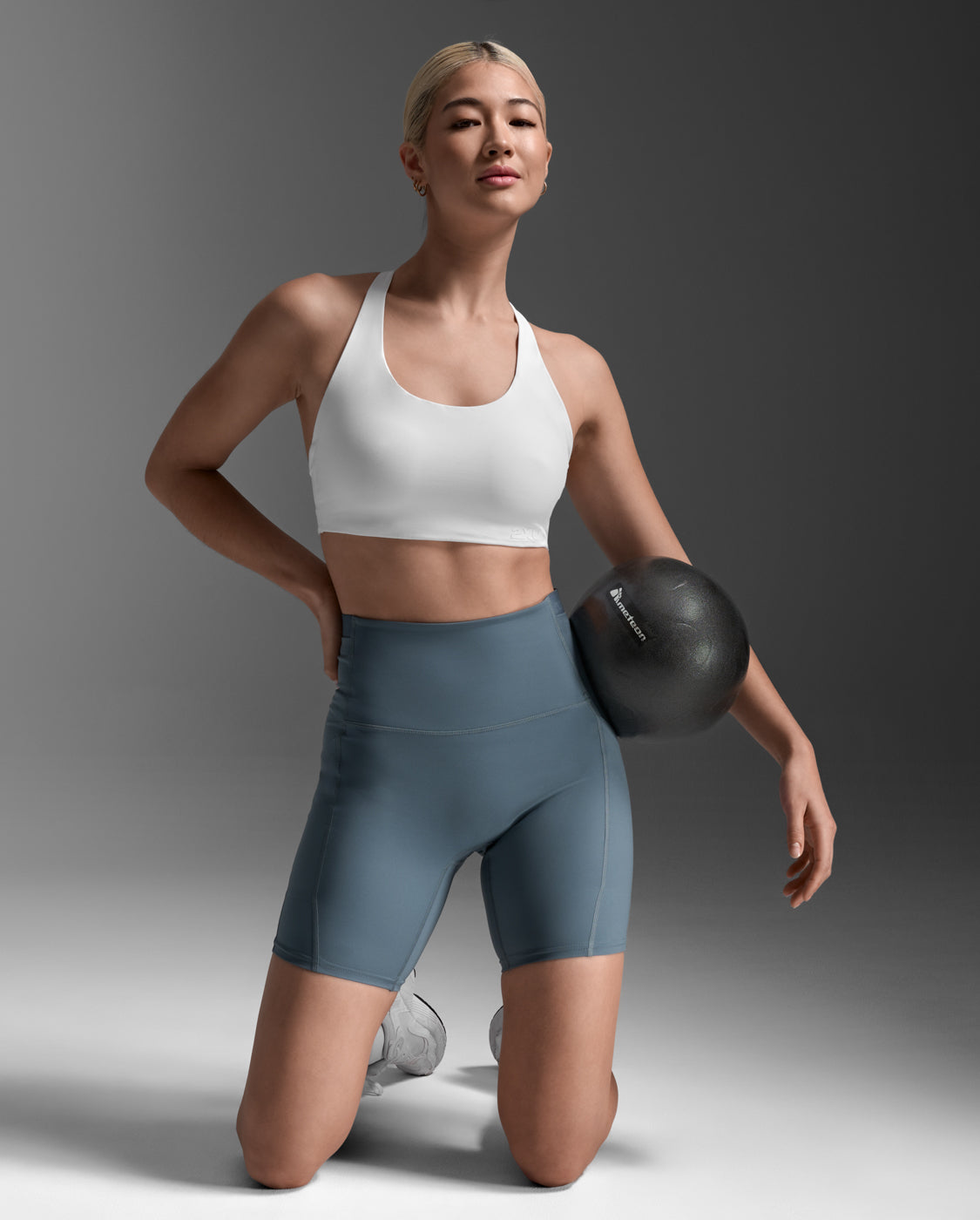 Form Stash Hi-Rise Bike Shorts, Dark Sage/Dark Sage