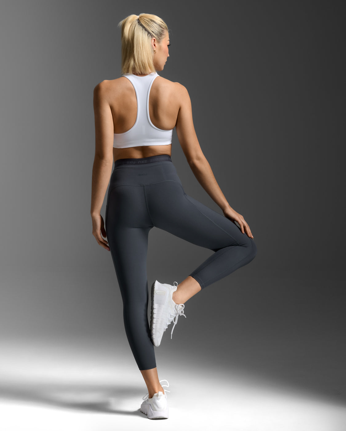 Form Stash Hi-Rise Compression 7/8 Tights, India Ink/India Ink1