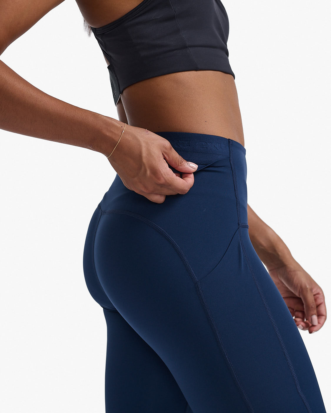 Form Stash Hi-rise Compression 7/8 Tights With Pockets