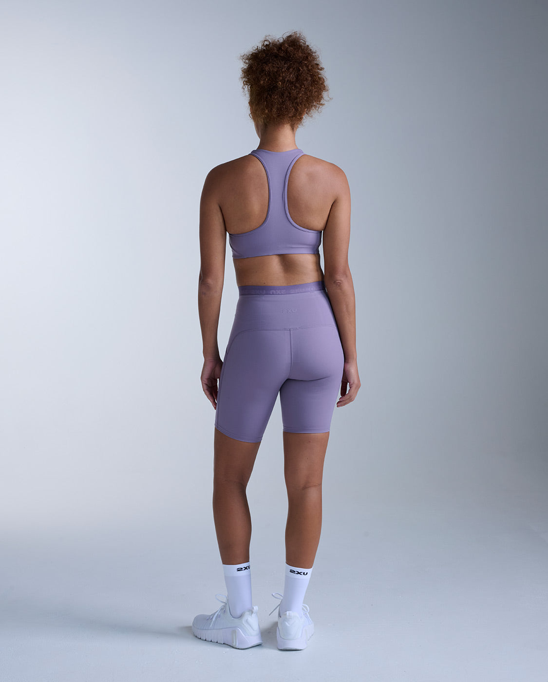 Form Racerback Medium Impact Bra, Dusted Grape/Dusted Grape
