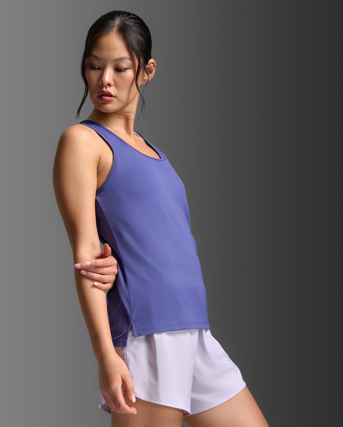 Aero Mesh Singlet, Future Dusk/Future Dusk Reflective