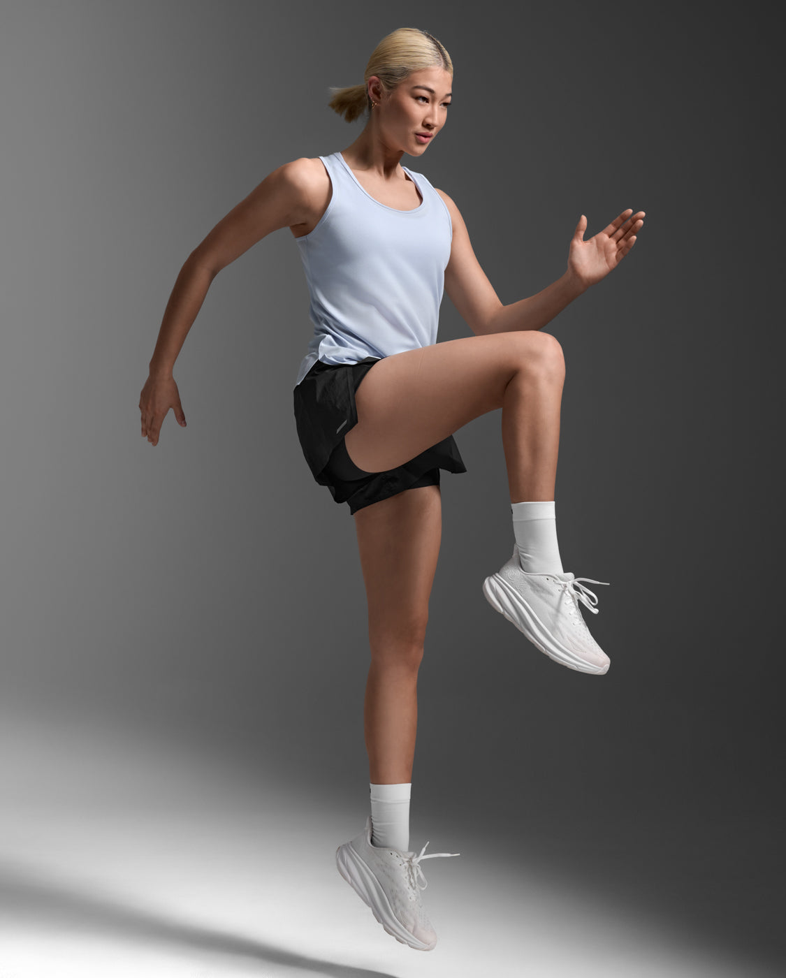 Aero Mesh Singlet, Halogen/Halogen Reflective