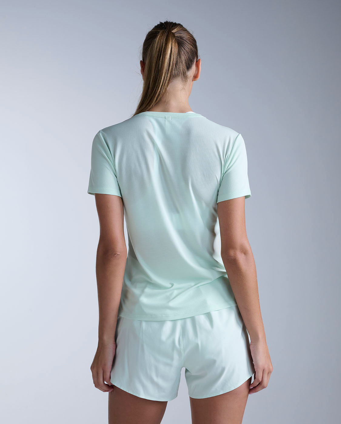 Aero Mesh Tee, Mint Dust/Mint Reflective