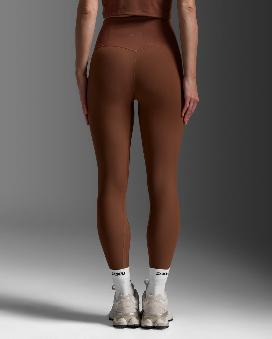 Fluid Hi-Rise Tights, Sepia/Sepia