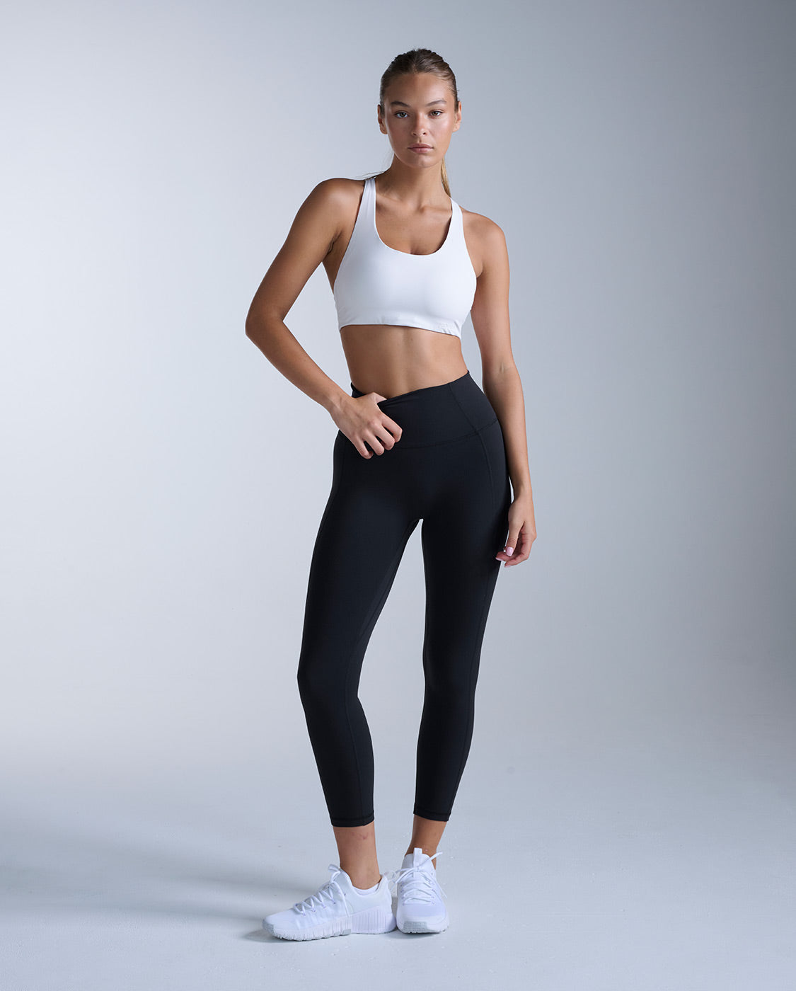 Fluid Hi-Rise 7/8 Tights, Black/Black
