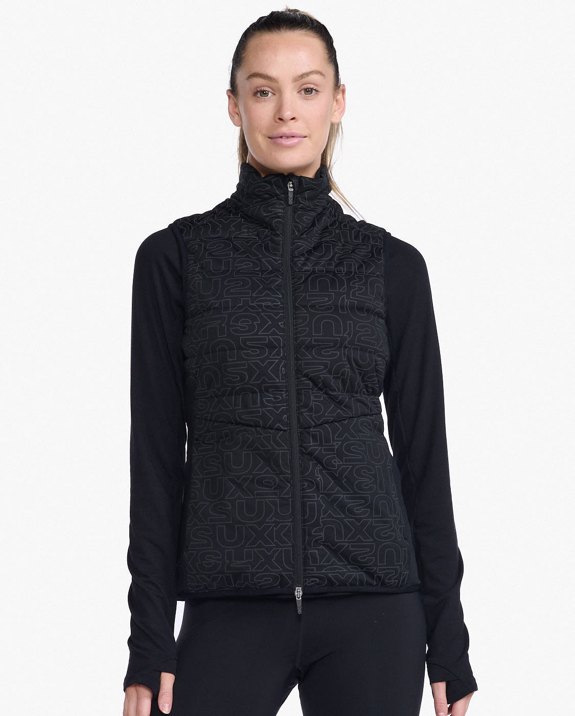 Ignition Insulation Vest
 
 , Black/abstract Monogram